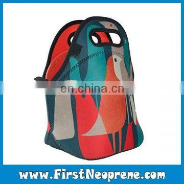 Full Color Printing Insulating Neoprene Big Lunch Tote Bag