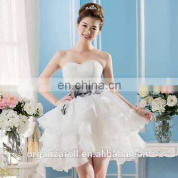 2015 New Design Sheath Sexy Ball Gown Wedding Dresses Fabric