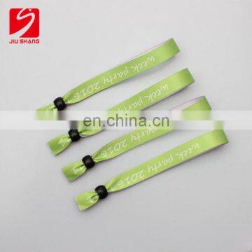 Newest Fashion Polyester Woven wristband customized