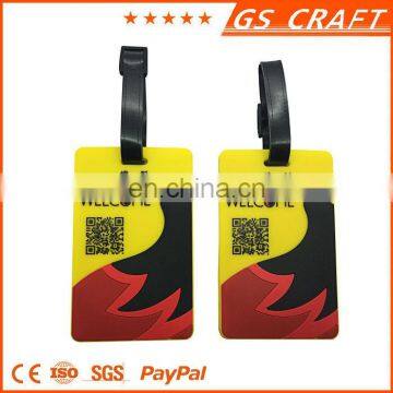 New coming nice quality colorful plastic luggage tag