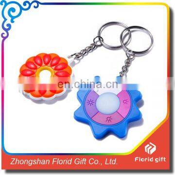 Custom personalized soft pvc rubber keychain
