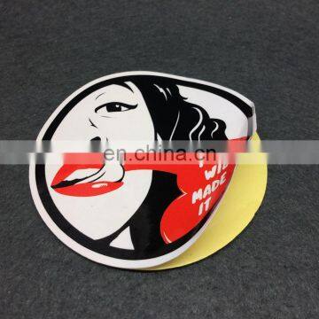 full color printing round paper label sticker,waterproof adhesive circle vinyl sticker label