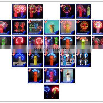 program led message fan/programmable led message handheld fan/custom led hand fans