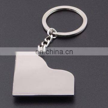 Custom Logo High Quality Beautiful Piano Metal Keychain photo-2