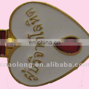 Customized Die Cut Zinc Alloy Label Pin Badges,metal Magnetic Button Badges With Own Logo photo-5