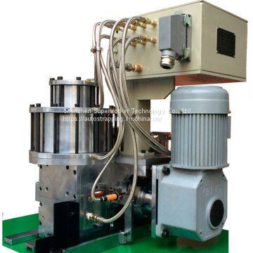 Automatic Steel Strapping Machinery For Vertical Strapping Of Steel Coils photo-3