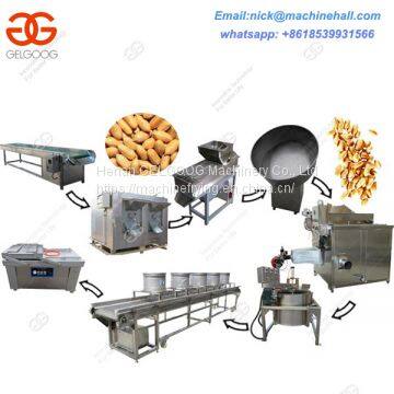 Fried Peanut Processing Line with Good Price|Automatic Peanut Production Line|Easy Operate Groundnut Processing Machine