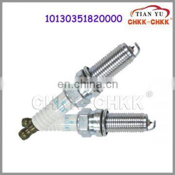 High quality last offer iridium&platinum spark plug IK16#4 IW16 spark plug OEM 10130351820000