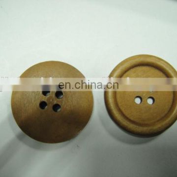 classic 4 holes round natural wooden button bulk,custom wood shirt button,wooden coat button,wood sewing button