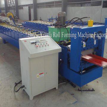 Standing seam roofing sheet roll forming machine