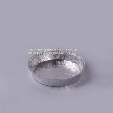 Disposable Aluminum Foil Round Flan Pan Pizza Baking Pan photo-3