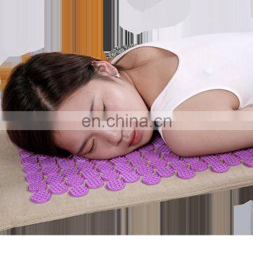 High Quality Coconut Linen Back Pain Customized Nail Mat photo-2