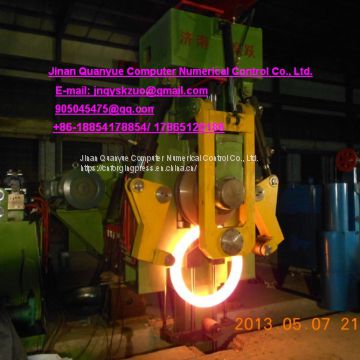 Vertical ring rolling machine,