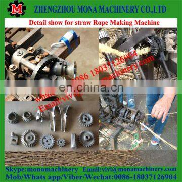 Automatic and Manual Rice Straw Rope Machine/rope Making Machine/hay Band Spinning Machine photo-3
