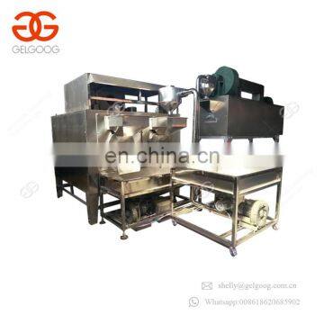 CE Approved Gingili Almond Cleaning Roasting Machine Line Sesame Paste Making Plant photo-3