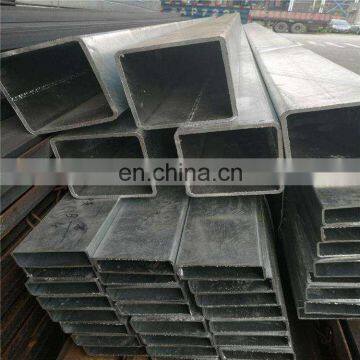 Construction material/metal/ERW q195/zinc coating galvanized rectangular tube