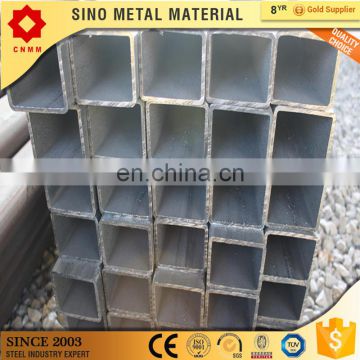 hollow metal s355j2h steel pipe 40x80mm rectangular tube