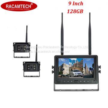 9inch Wireless Digital Monitor Car Rear View Camera Backup System with Night Vision