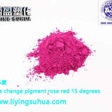 Does not contain bisphenol A rose red thermochromic pigment pigment