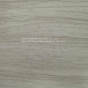 PVDF coating wood grain color coated 1000 series aluminium sheet /coil /plate producers