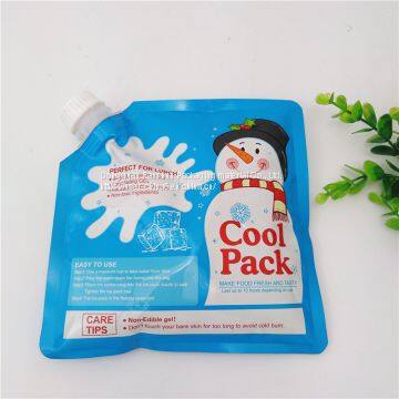 Customized production of granular ice composite packaging bags