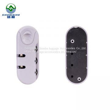 Guangzhou Professional Suitcase Parts Plastic Combination Luggage 3 Digit Digital Lock