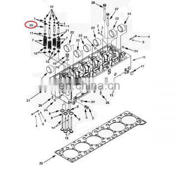 QSX15 ISX QSX Engine Intake Exhaust Valve Stem Guide 3680867 3680731 4026657 photo-2