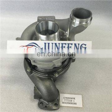 GTB2056VK 777318-1 A6420908580 Turbocharger