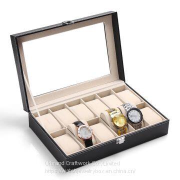 Latest Product Luxury Jewelry Watch Display Box High Quality Wooden Watch Box Jewelry Watch Box Tray