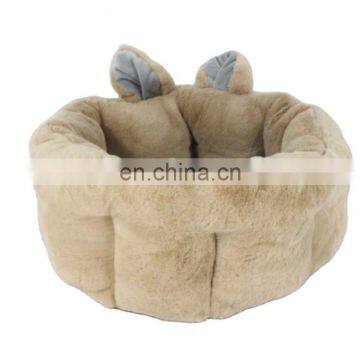 HQP-JJ27 HongQiang 2020 new pet house cute rabbit ears round house for all cats and dogs