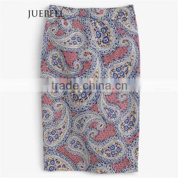 Floral Print Pencial Women Skirt