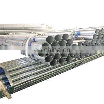 Hot Dipped Galvanized Steel Pipes With 300g Zinc Coating