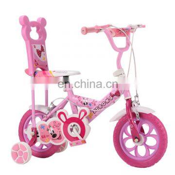 Wholesale Hot Sale Kids Bikes with EVA Wheels/OEM Custom Cheap Baby Bicycle with Backrest /Beautiful Princess Children Cycle