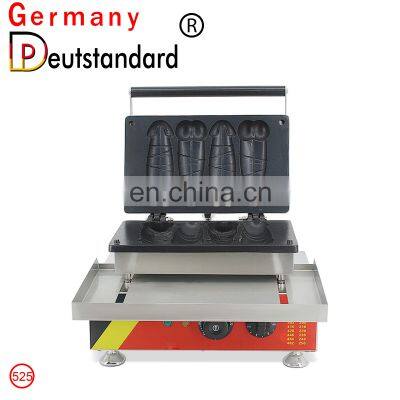 4pcs Penis Shape Waffle Machine With Factory Price