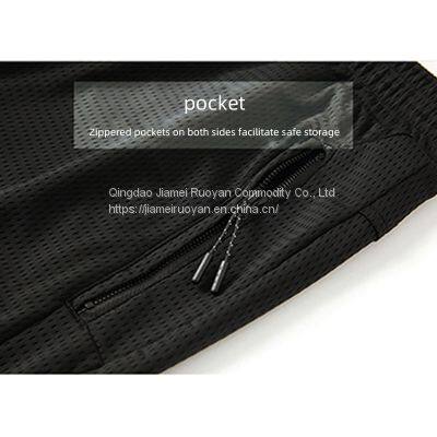 Sweatpants Men′s Loose Casual Running Trousers Closed Feet Breathable Training Pants Fitness Quick-Drying Men Jogger Pants photo-4