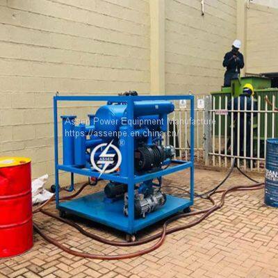 Assen 2000-18000L/h ZYD Double Stage High Vacuum Transformer Oil Purification Plant, Insulating Oil Clean photo-3