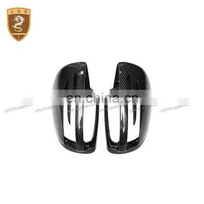 Best Brand Carbon Fiber Replacement Parts Car Side Rear View Mirror Covers For Mercedes Bens GT photo-2