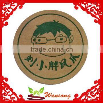 kraft brown paper printing stickers