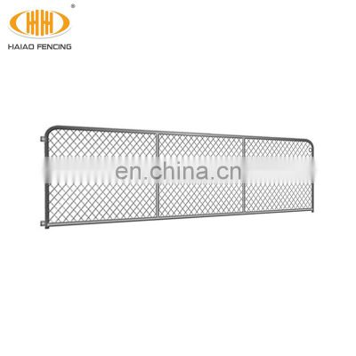 Factory sale hot dipped galvanized farm gate design