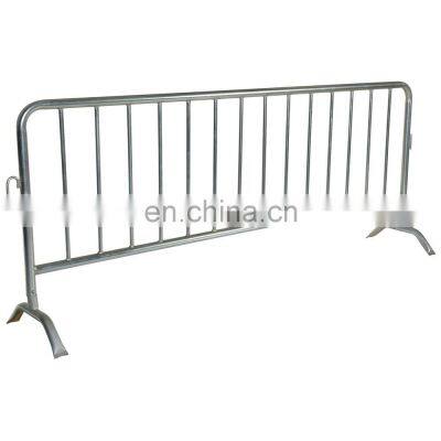 Wholesale 41 in. x 103 in Light Weight  Steel Crowd Control Interlocking Barrier with Both Curved Feet