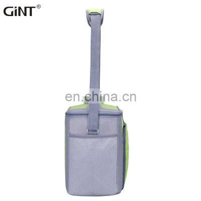 GINT 10L Portable 600D PVC PEVA Waterproof Food Fitness Lunch Cooler Bag