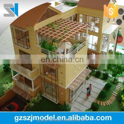 Furniture for 1:20 scale model, Villa model