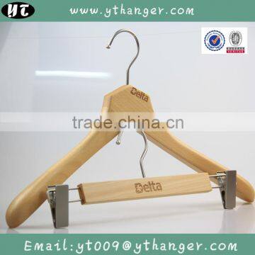 HA6950 High End Top and Bottom Hanger Wooden Clothes Hanger Supplier's Choice photo-2