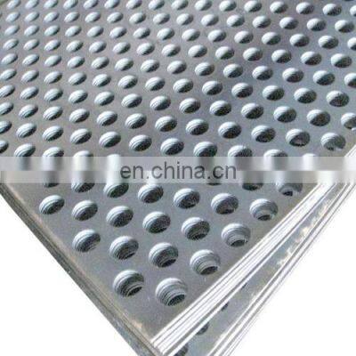 High quality galvanized aluminum perforated stainless steel sheet 201 304 grade