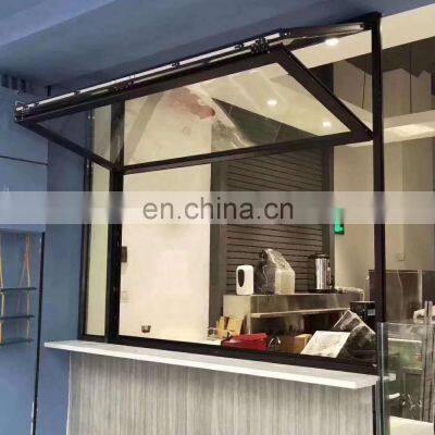 2020 the latest design Aluminium up bi-folding coffee bar  window