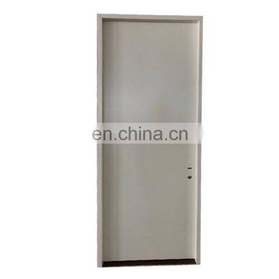 French single modern white primed minimalist pvc elegant commercial flush bedroom prehung wood mdf internal interior door