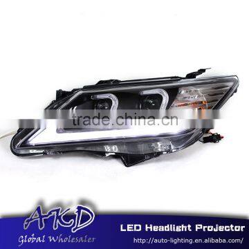 AKD Car Styling for Toyota Camry LED Headlights A-Type 2012-2014 Camry LED Head Lamp Projector Bi Xenon Hid H7 photo-2