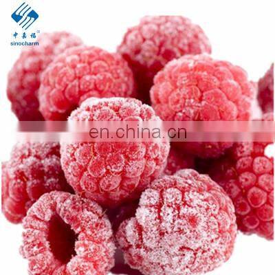 Crop 2020 Organic Conventional IQF Frozen Whole Raspberry for jam yogurt juice