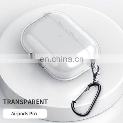 Sikenai Soft Transparent Silicone Protective Case for Apple Airpods Pro 3 Case Cover for Airpods Pro case