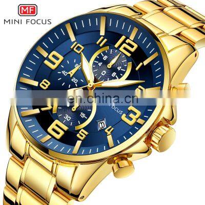 OEM Logo Designer Luxury Brands Wristwatch Quartz Watches Steel Gold Waterproof Sports Luminous Men Watch